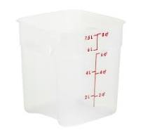 Cambro Food Storage Container translucent 18qt-18SFSPROPP190