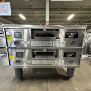 Middleby Marshall Double Deck Pizza Oven | Nat. Gas |  Used - SRB-9001