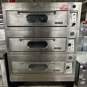 Garland 55" Triple Deck Electric Pizza Oven Used- SRB-9005