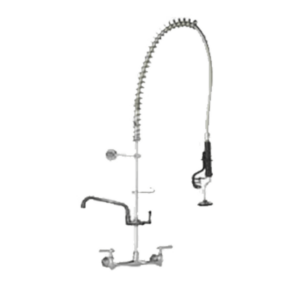 Pre-Rinse Faucet Wall Mount C/W Add On Faucet -  TLL13-1100-AF4Z