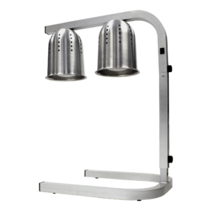 Winco Heat Lamp Aluminum Base And Light Hood - EHL-2